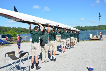 Rowing club field trip brings reading assignment to life